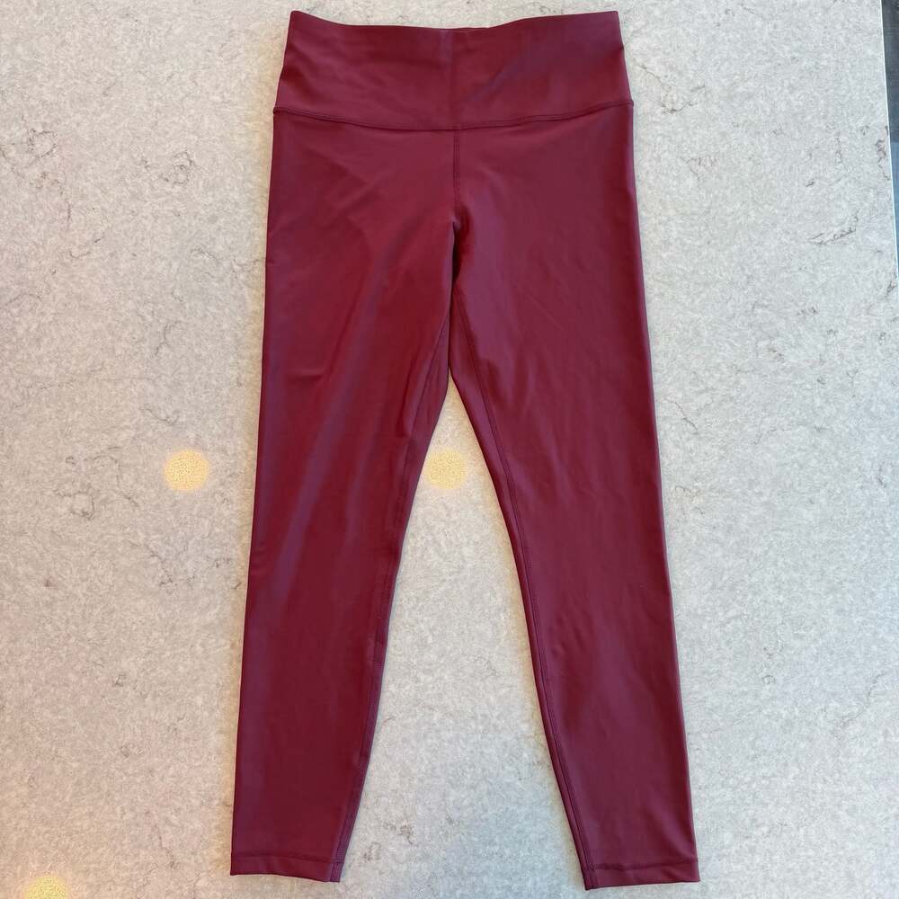 Athleta Interval Tight Legging Maroon Size M